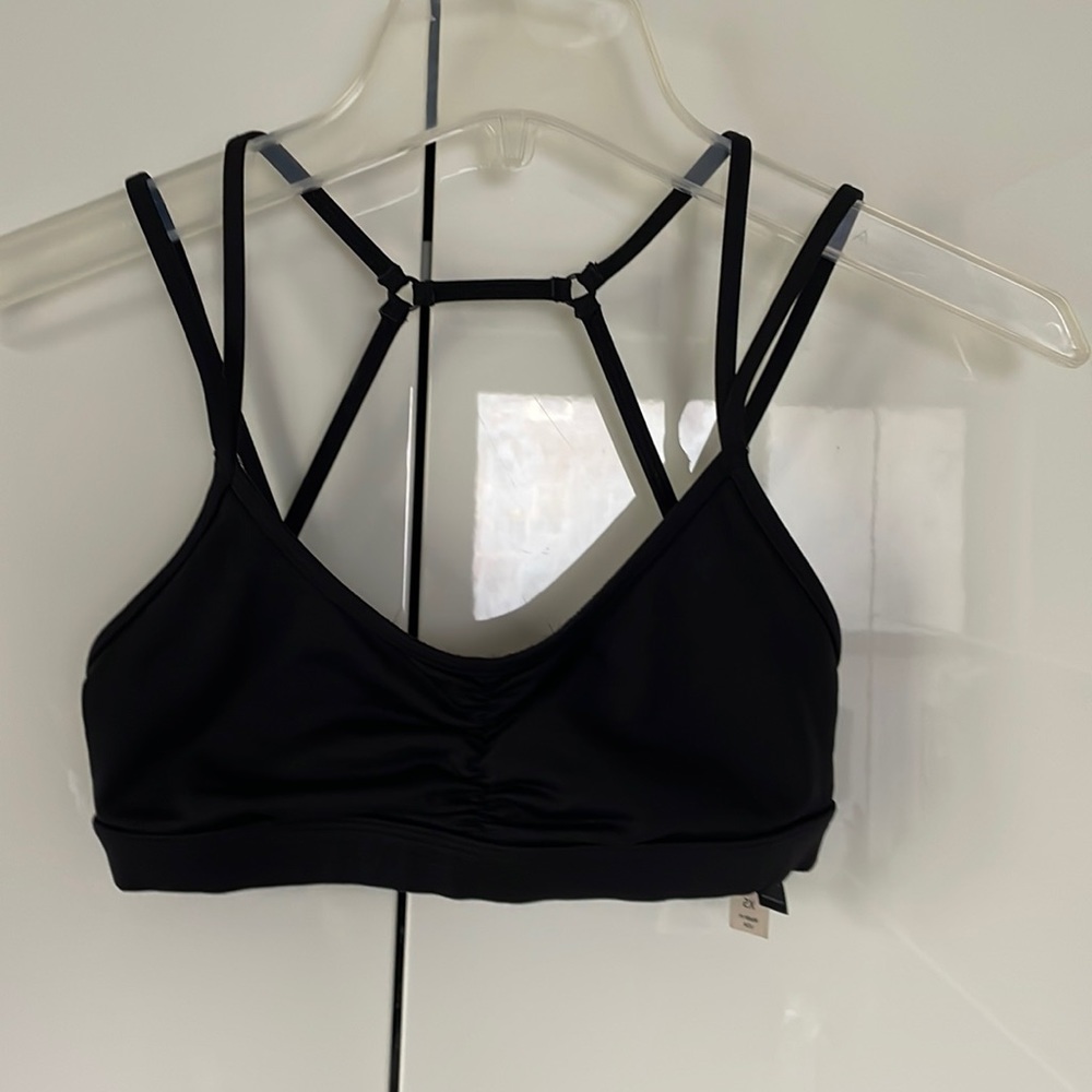 Koral Harness Versatile Sports Bra In Black Size-XS NWT
